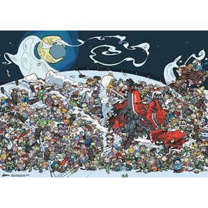 Heye (29420) - Daniel Lalic: "Where's Elvis?" - 1000 pieces puzzle