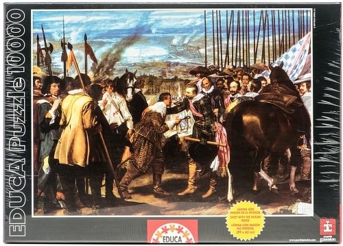Puzzle 10000 Educa The Surrender of Breda Diego Velázquez for sale online