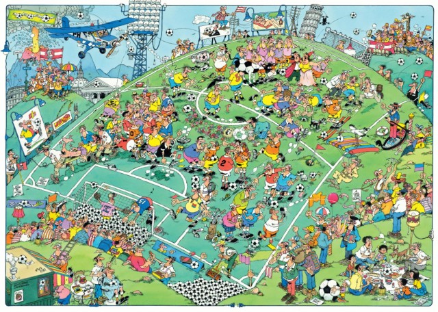 500ピース　JAN VAN HAASTEREN　ホスピタル　ヤノマン 500 pieces - Jan van Haasteren puzzels EN