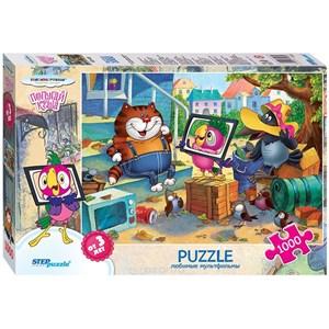 Step Puzzle (79108) - "Kesha The Parrot" - 1000 pieces puzzle