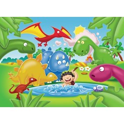 Ravensburger (56118) - "Dinosaur Friends" - 12 pieces puzzle
