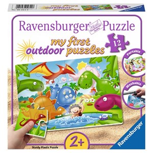 Ravensburger (56118) - "Dinosaur Friends" - 12 pieces puzzle
