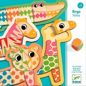 Djeco (01661) - "Bingonimo" - 6 pieces puzzle