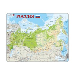 Larsen (K55-RU) - "Russia Political - RU" - 70 pieces puzzle
