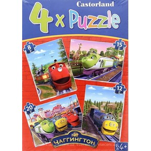 Castorland (B-PU04132) - "Chuggington" - 8 12 15 20 pieces puzzle