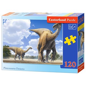 Castorland (B-13050) - "Dinosaurs" - 120 pieces puzzle