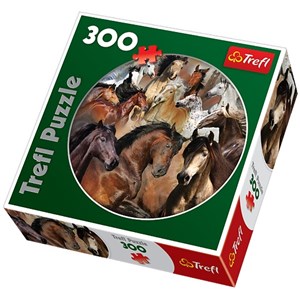 Trefl (39043) - "Horses" - 300 pieces puzzle