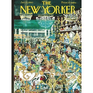 New York Puzzle Co (NPZNY1719) - "Anitque Shop" - 1000 pieces puzzle
