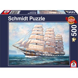 Schmidt Spiele (58311) - "Raise the Sails!" - 500 pieces puzzle