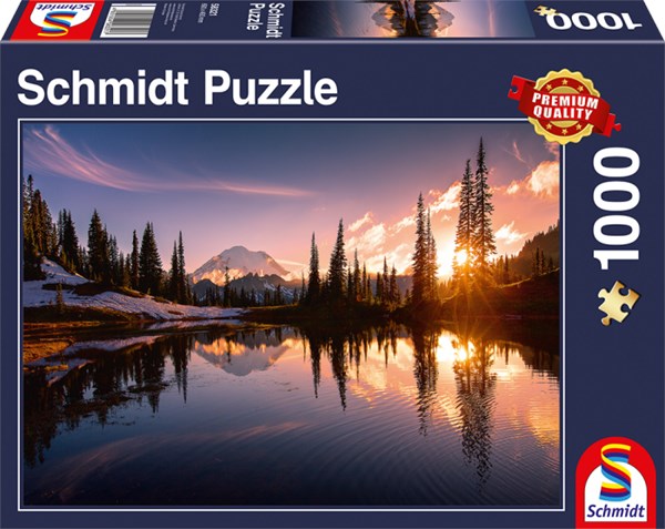 Schmidt Spiele (58321) - "Mountain Scene" - 1000 pieces puzzle