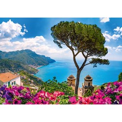 Schmidt Spiele (58329) - "View over the Amalfi Coast" - 1000 pieces puzzle