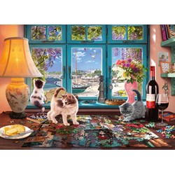 Schmidt Spiele (58344) - "At the Table" - 1000 pieces puzzle