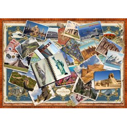 Schmidt Spiele (58343) - "Greetings from All Over the World" - 1500 pieces puzzle