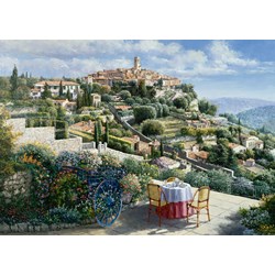 Schmidt Spiele (59483) - Sam Park: "St. Paul De Vence" - 1000 pieces puzzle