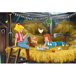 Schmidt Spiele (56188) - "Bibi and Tina, On Hay Floor" - 150 pieces puzzle
