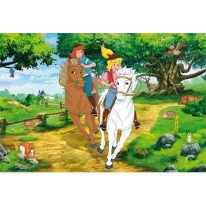 Schmidt Spiele (56913) - "Bibi & Tina" - 100 pieces puzzle