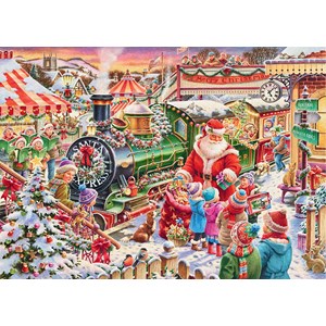Ravensburger (19345) - "The Santa Express" - 1000 pieces puzzle