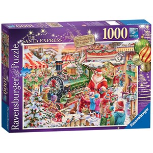 Ravensburger (19345) - "The Santa Express" - 1000 pieces puzzle