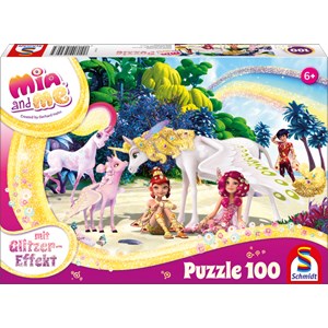 Schmidt Spiele (56246) - "Mia and me, At the Beach" - 100 pieces puzzle