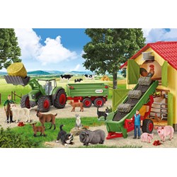 Schmidt Spiele (56241) - "Hay Entrance on the Farm" - 60 pieces puzzle