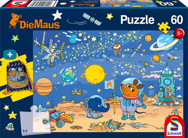 Schmidt Spiele (56265) - "The Mouse" - 60 pieces puzzle