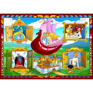 Castorland (B-PU50201-BC) - "Flying Ship" - 500 pieces puzzle