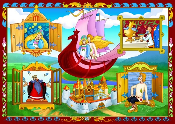 Castorland (B-PU50201-BC) - "Flying Ship" - 500 pieces puzzle