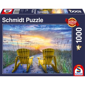 Schmidt Spiele (58310) - "Sunset View" - 1000 pieces puzzle