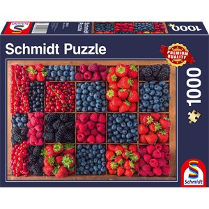 Schmidt Spiele (58316) - "Berry Harvest" - 1000 pieces puzzle