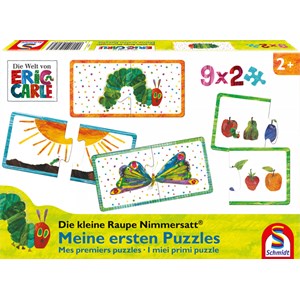 Schmidt Spiele (56282) - "The Very Hungry Caterpillar" - 2 pieces puzzle
