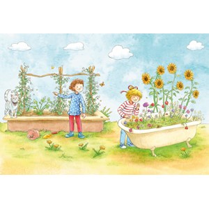 Schmidt Spiele (56258) - "Conni in the Flower Garden" - 40 pieces puzzle