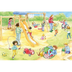 Schmidt Spiele (56261) - "On the Playground" - 100 pieces puzzle