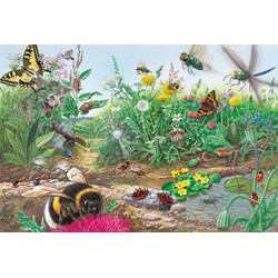 Schmidt Spiele (56293) - "Discover the World of Insects" - 200 pieces puzzle