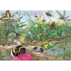 Schmidt Spiele (56293) - "Discover the World of Insects" - 200 pieces puzzle