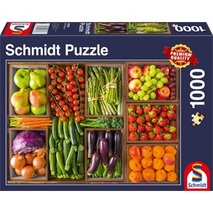 Schmidt Spiele (58308) - "Fresh from the Market" - 1000 pieces puzzle