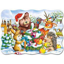 Castorland (B-03402) - "Christmas Tree" - 30 pieces puzzle