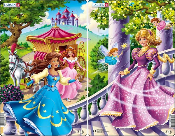 Larsen (U8) - "Princess" - 11 pieces puzzle