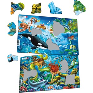 Larsen (U15) - "Mermaids" - 15 pieces puzzle