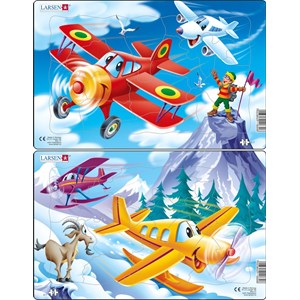 Larsen (U7) - "Airplanes" - 13 pieces puzzle