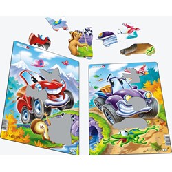 Larsen (U6) - "Cars" - 12 pieces puzzle