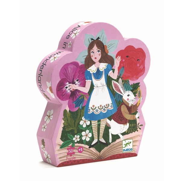Djeco (07260) - "Alice in Wonderland" - 50 pieces puzzle