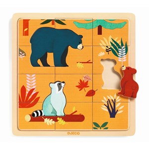 Djeco (01811) - "Canada" - 15 pieces puzzle