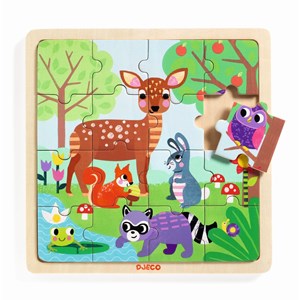 Djeco (01812) - "Forest" - 16 pieces puzzle