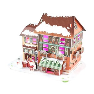 Cubic Fun (P650h) - "Christmas Accessories Shop" - 46 pieces puzzle