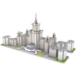 Cubic Fun (MC161h) - "Moscow State University" - 118 pieces puzzle