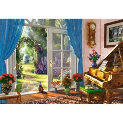 Castorland (C-104079) - "Doorway Room View" - 1000 pieces puzzle