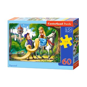 Castorland (B-066124) - "Rapunzel" - 60 pieces puzzle