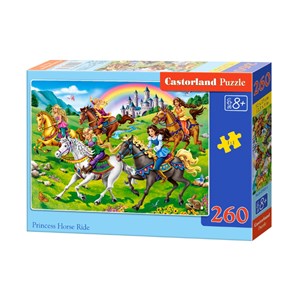 Castorland (B-27507) - "Princess Horse Ride" - 260 pieces puzzle