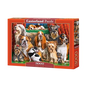 Castorland (C-300501) - "Dog Club" - 3000 pieces puzzle
