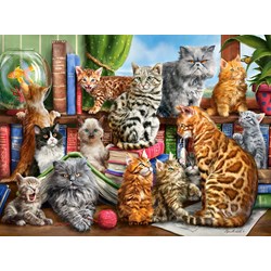 Castorland (C-200726) - "House of Cats" - 2000 pieces puzzle